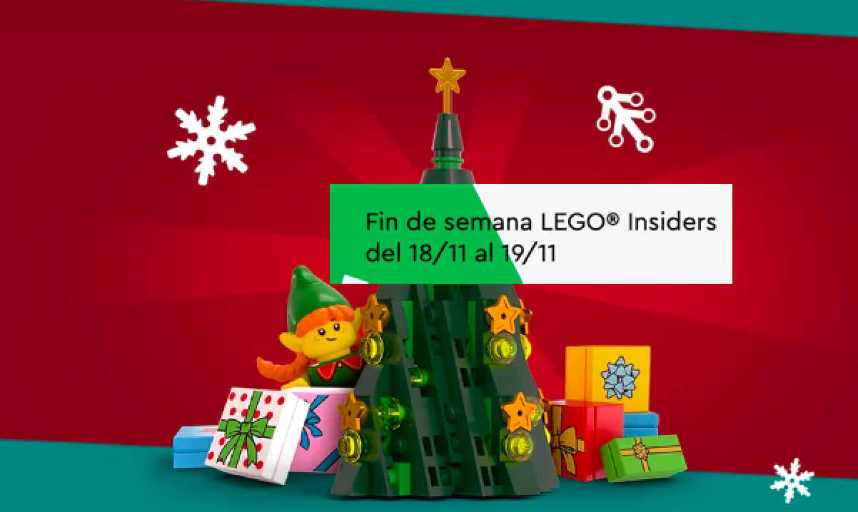 LEGO Insiders: festival de ofertas 18-19 noviembre