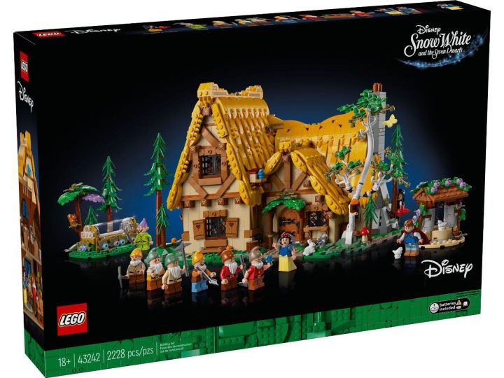 Descubrimos LEGO Disney Cabaña de Blancanieves y los siete enanitos (43242)