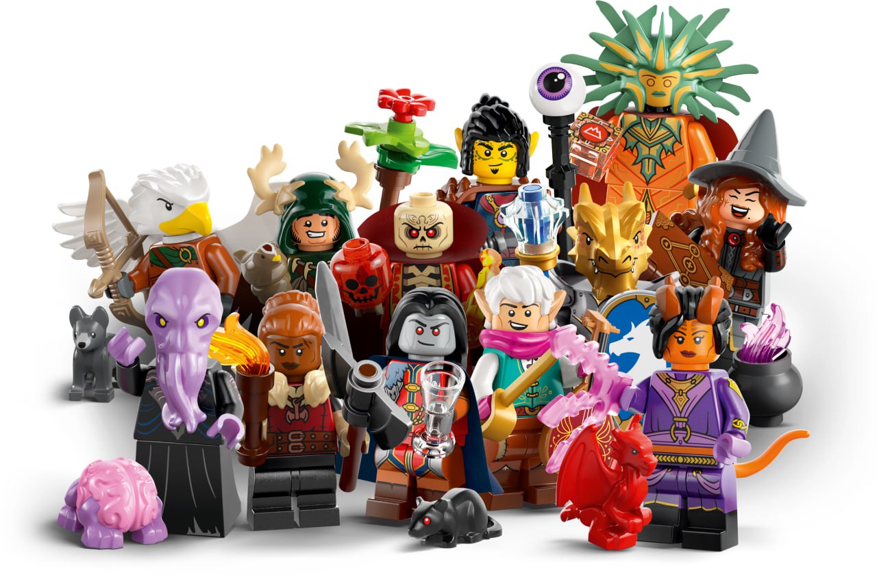 Serie de Minifiguras de LEGO basada en Dungeons & Dragons