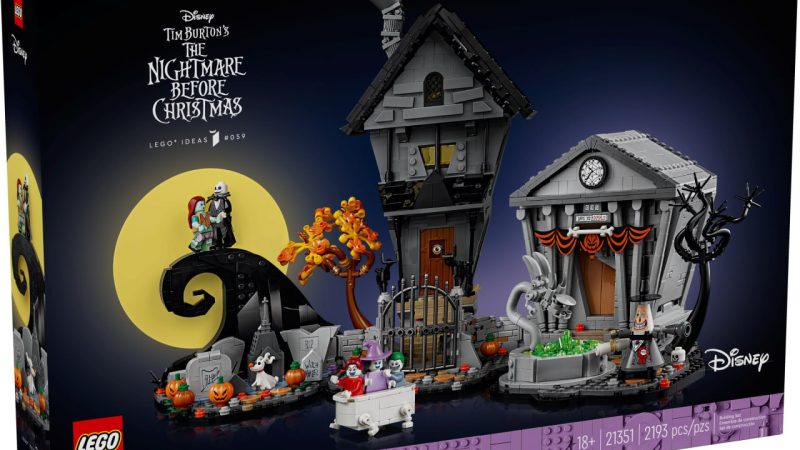 LEGO lanza el «LEGO Ideas – Disney Tim Burton’s The Nightmare Before Christmas (21351)»
