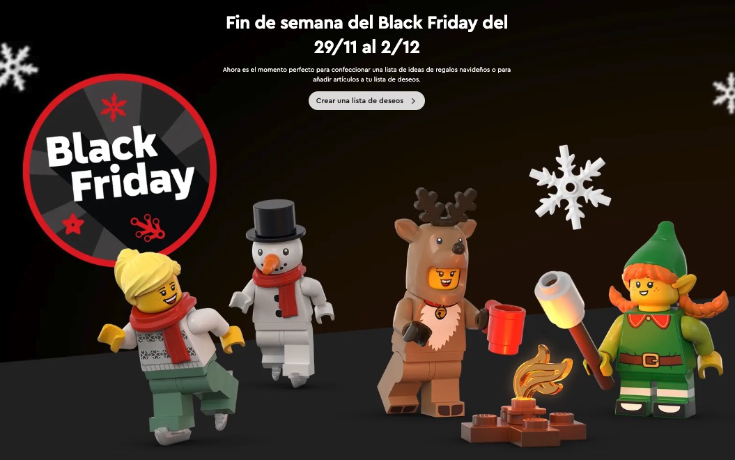 BLACK FRIDAY en LEGO STORE: promociones, ofertas y recompensas