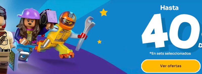 Festival 40% en LEGO Amazon/ElCorteInglés/Miravia