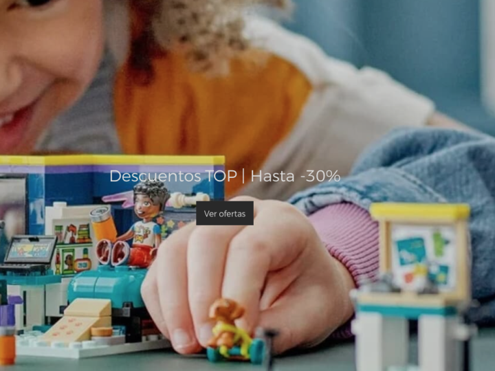 25% en todo LEGO en  EL CORTE INGLÉS