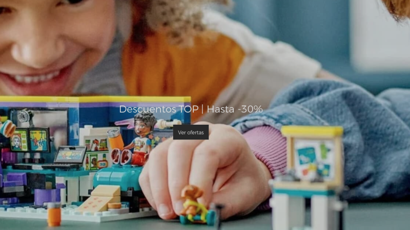 25% en todo LEGO en  EL CORTE INGLÉS