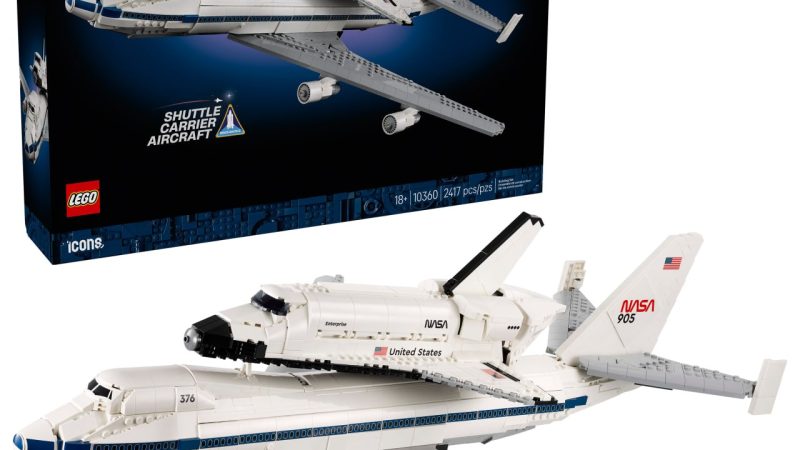 LEGO Space Shuttle Transport “Jumbo” (10360): precio, fecha, piezas y dimensiones