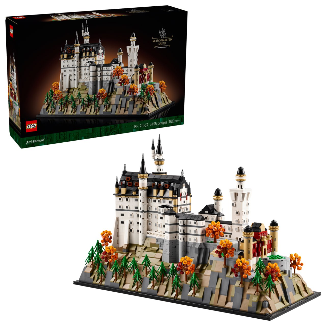 LEGO Architecture 21063 Castillo de Neuschwanstein