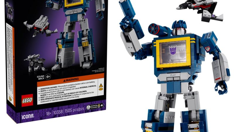 Vuelven los Transformers: LEGO Soundwave (10358)