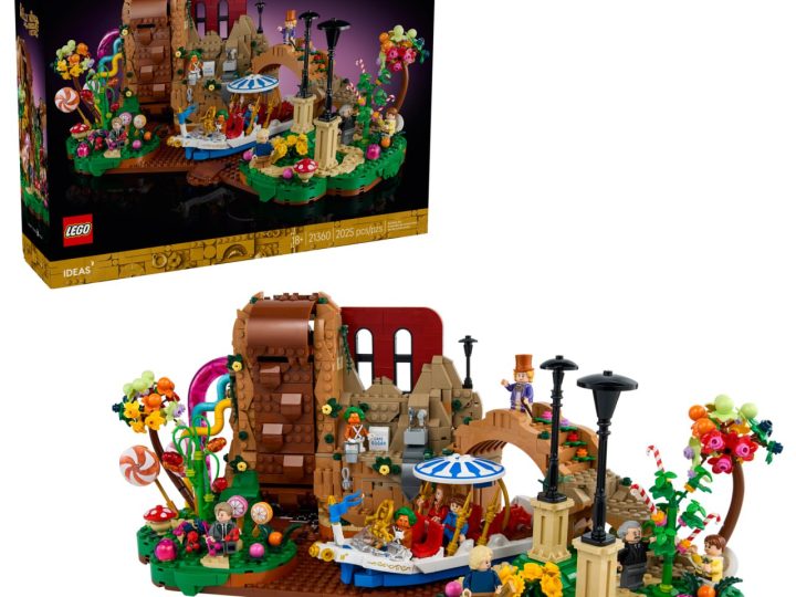 LEGO 21360 Willy Wonka & the Chocolate Factory: llega la fábrica de chocolate más dulce