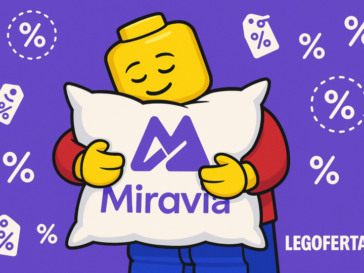 ¡Llega el 11.11 a Miravia con @LegoFertas! Descuentos LEGO de locura