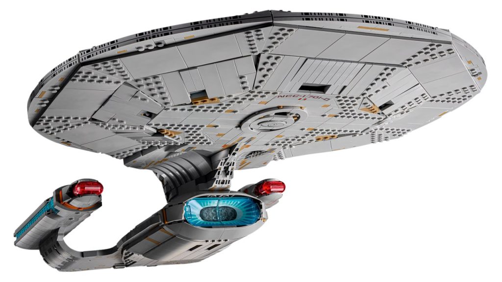 Imagen promocional del LEGO USS Enterprise NCC-1701-D 10356