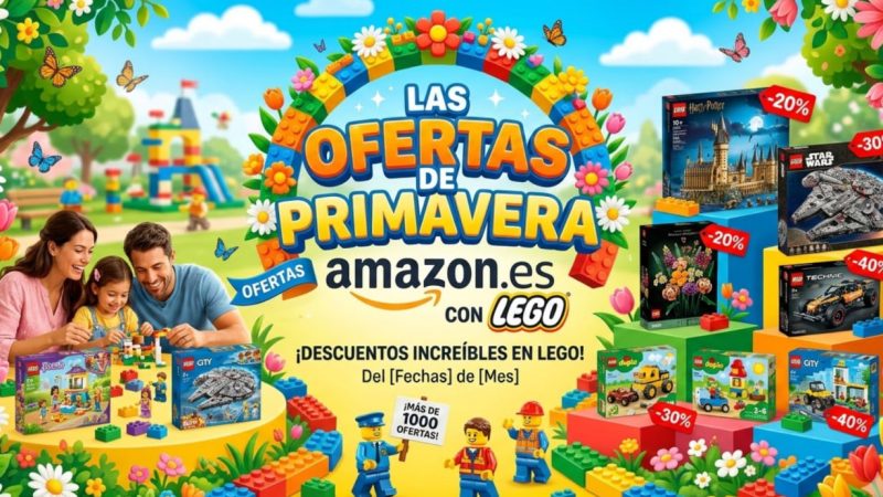 Ofertas de Primavera de Amazon en LEGO: