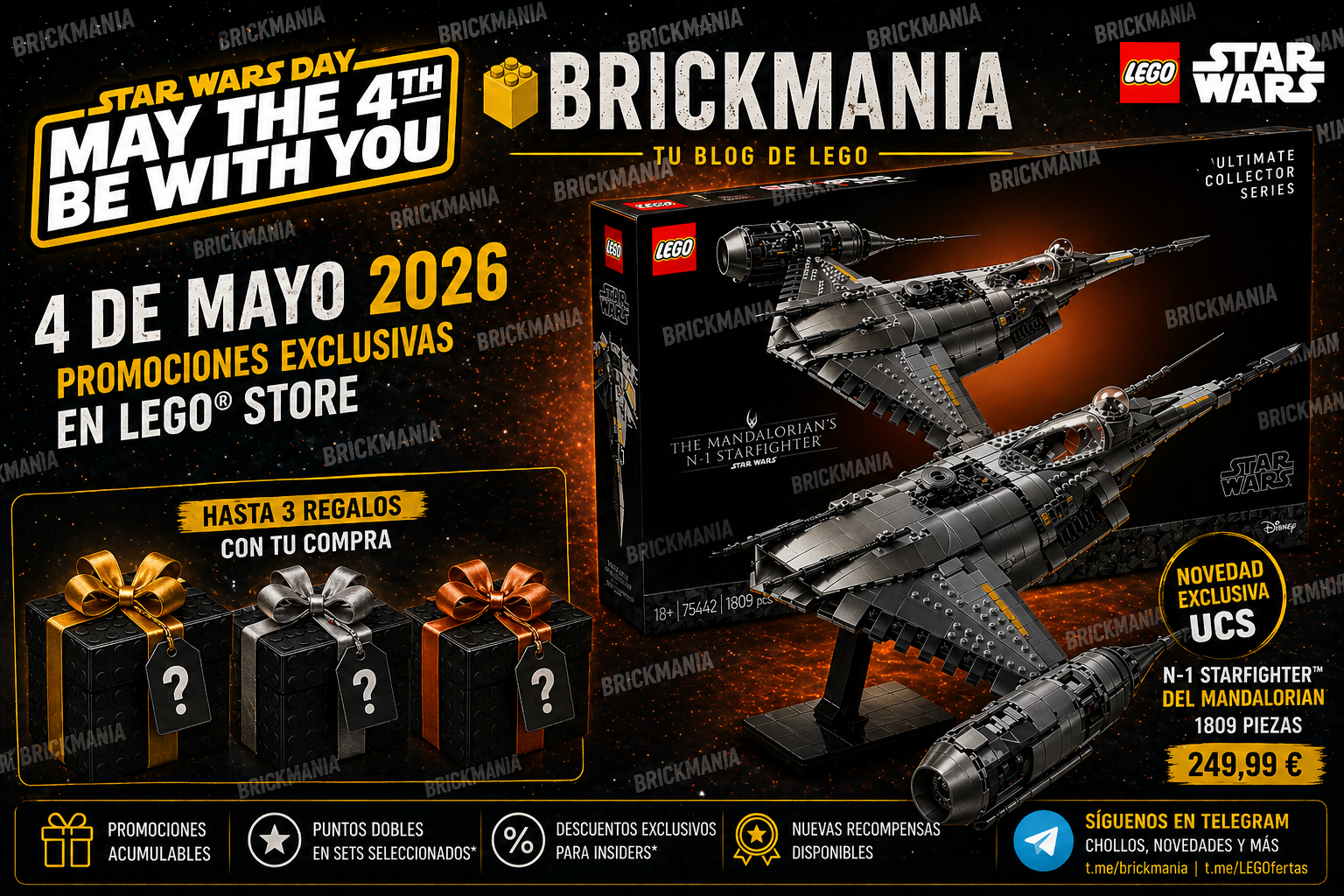 LEGO Star Wars 4 de mayo 2026: todas las promociones en LEGO