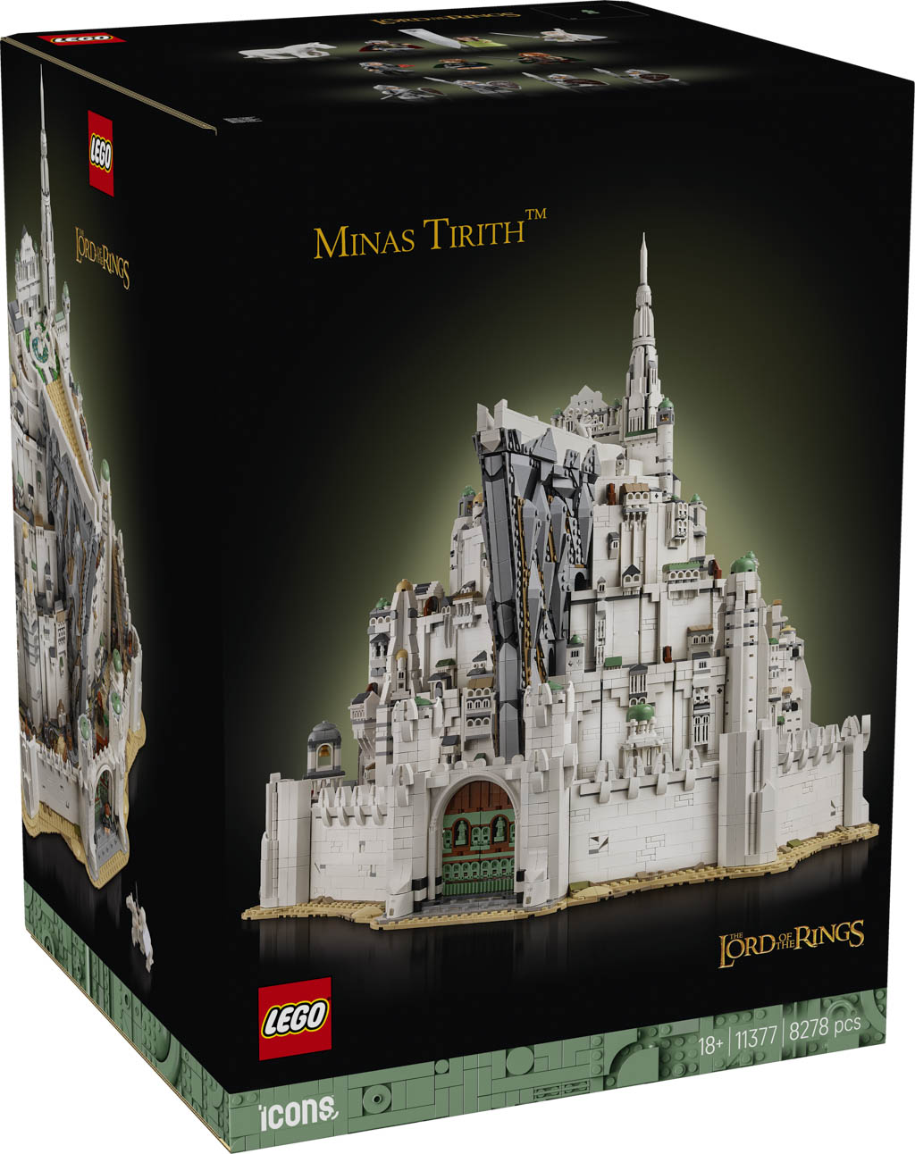 LEGO Icons 11377 Minas Tirith: el mayor set de El Señor de los Anillos ya es oficial